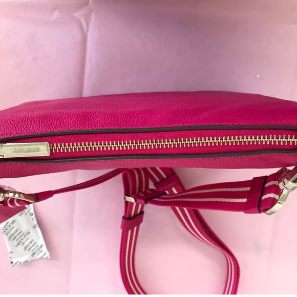 Kate Spade Rosie  Small Crossbody Bag. Pink. Pink  & White Strap. New With Tag. - Picture 6 of 13
